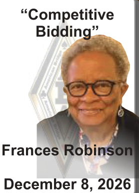Frances Robinson — Competitive Bidding